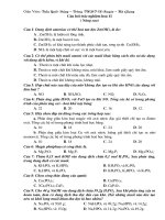 BAI KIEM TRA HOA 11 NC