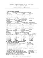 DE THI KHAO SAT HSG LOP 8 (LAN II)