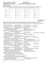 Kiểm tra tiếng Việt 6 tiết 115