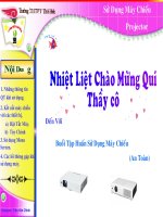 GT-Sử dụng máy chiếu