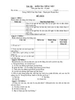 Đề kiểm tra tiếng Việt 8  (45 - HKII)