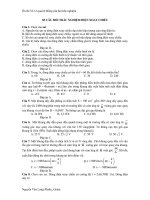 85 Câu TN Điện XC