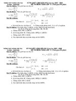 Đề thi nửa HK 2 lớp 11(chung)