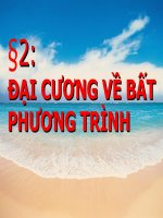 Chương IV - Bài 1: Bất đẳng thức