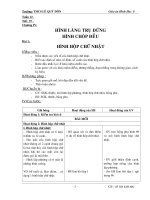 Giáo án Hình học 8 học kỳ II