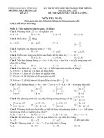 Đề thi vào 10 (đề 1)