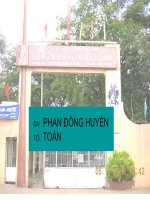 Chương II - Bài 3: Đường thẳng và mặt phẳng song song