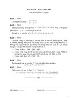 Đe thi vào lớp 10