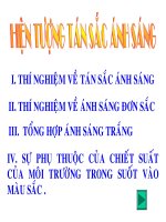 Bài 42: Hiện tượng tán sắc ánh sáng