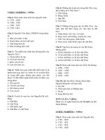 Kiểm tra chất lượng đầu năm Ngữ văn 11