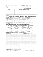 de kiem tra sinh - hoa 9