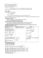 Đại số & giải tích 11