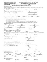 Kiểm tra hình 7 chương I