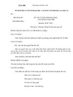 đề tham khảo thi ĐH khối C,D. năm 2009. mới.