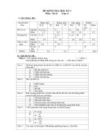 Noel 2008-Đề Lý HK1& đáp án lớp 6 (Đề 05)