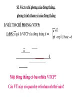 phương trình đường thẳng