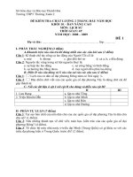 de+dap an thi giua ki 1khoi 10NC