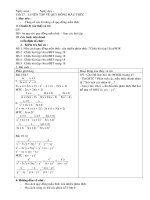 Chương II : Phân thức đại số ( Phần còn lại)