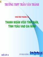 Giáo án GDNGLL tháng 10