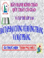 giáo án dự thi GVDG-HH 11( tháng năm 08-09)