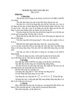 Kiểm tra Vật lý 6