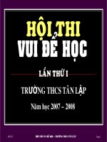 VUI ĐỂ HỌC