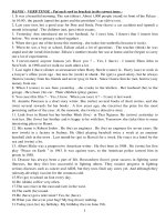 các dạng bài tập ôn thi tốt nghiệp 12 - hệ 3 năm