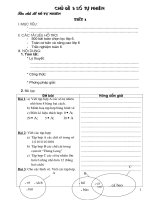 Giáo án tự chọn Toán 6: Số tự nhiên