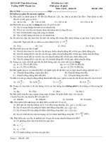 TRAC NGHIEM VAT LI 10 (40 CAU)