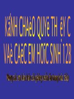 phương trinh mặt cầu