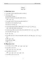 60 Bài tập với vectơ!