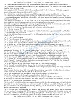 HỆ THỐNG CÂU HỎI ÔN TẬP HỌC KỲ I lop 10 so 2