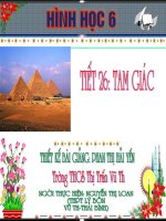 Chương II - Bài 9: Tam giác