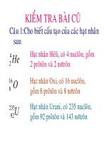 Bài 46: Sự phóng xạ