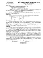 DE THI HSG HOA 9 BINH LUC MOI