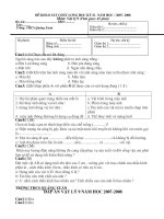 kiem tra vat ly 9 ki II- tr­uong Quang Xuan