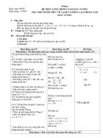 Giáo án Hình 9 chương I