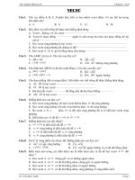 118 câu TN Hình Học 10