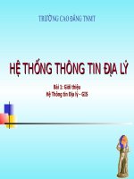 Hệ thống thông tin địa lý