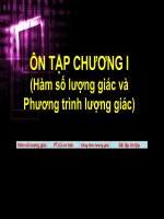 Ôn tập chương I_ Hàm số LG và PTLG
