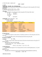 ly thuyet amin-amino axit