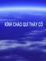 Bài 3: ĐƯỜNG THẲNG VUÔNG GÓC MẶT PHẲNG