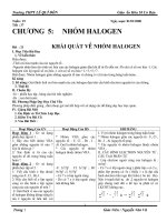 giáo án hóa học 10