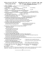 Đề thi HK II_Văn 9