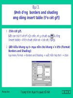Giáo trình word bài 3