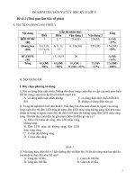 Đề KT kỳ II Lý 9 (1)