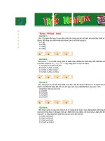 Rượu - Phenol - Amin 10