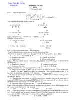 Bài tập theo chủ đề - Ôn thi đại học