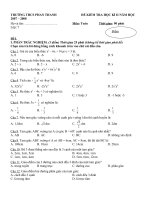 DE THI HK II TOAN  7