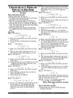 dạy ôn thi cấp tôc (10 Buổi)